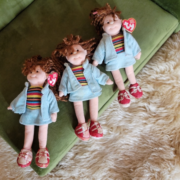 Ty Teenie Beanie Boppers Collection Babies Baby Pretty Penelope Size 8" Pre-used - Picture 4 of 10